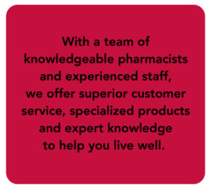 Algonquin Pharmasave can help you live well